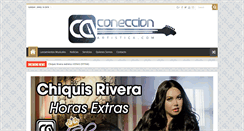 Desktop Screenshot of coneccionartistica.com
